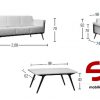 medidas del sofá glasgow a la venta en muebles syl asturias